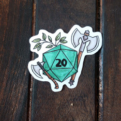 Stickerset für einen Barbaren